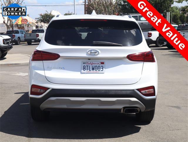 used 2020 Hyundai Santa Fe car, priced at $22,000