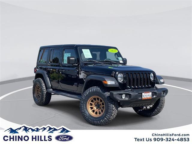 used 2023 Jeep Wrangler car, priced at $34,211