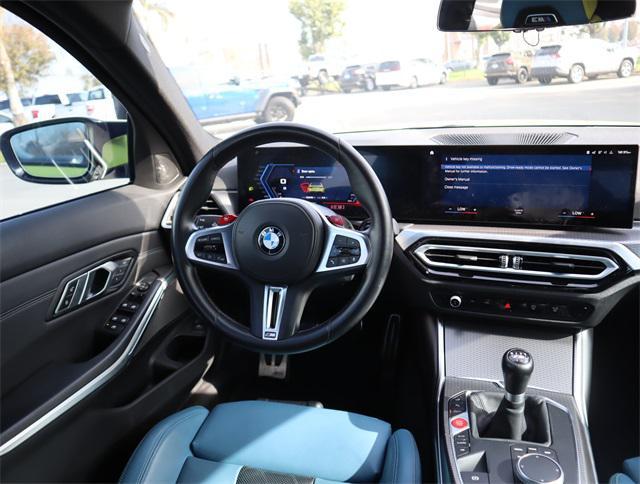 used 2023 BMW M3 car, priced at $77,752