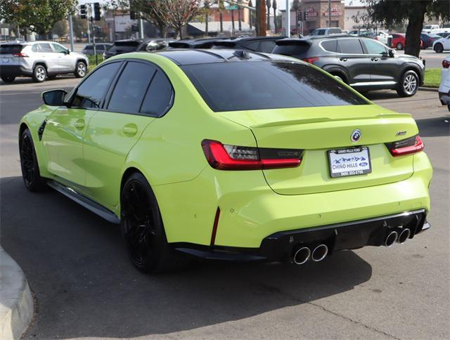 used 2023 BMW M3 car, priced at $77,752