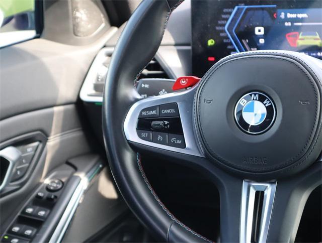 used 2023 BMW M3 car, priced at $77,752