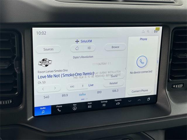 new 2025 Ford Bronco car, priced at $45,700