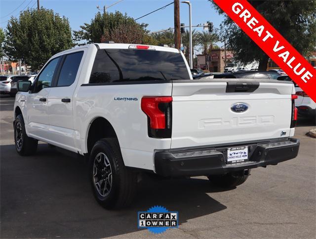 used 2022 Ford F-150 Lightning car, priced at $45,500