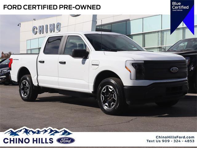 used 2022 Ford F-150 Lightning car, priced at $50,000