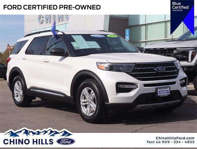 used 2021 Ford Explorer car, priced at $26,844