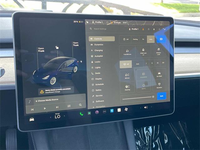 used 2022 Tesla Model 3 car, priced at $17,000