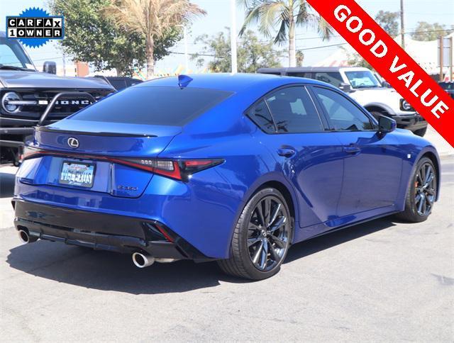 used 2023 Lexus IS 350 car, priced at $42,500