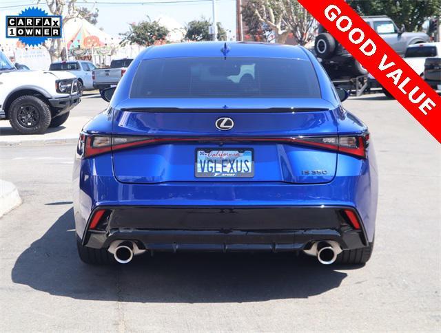 used 2023 Lexus IS 350 car, priced at $42,500