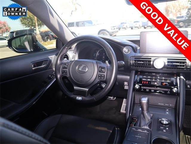 used 2023 Lexus IS 350 car, priced at $42,500