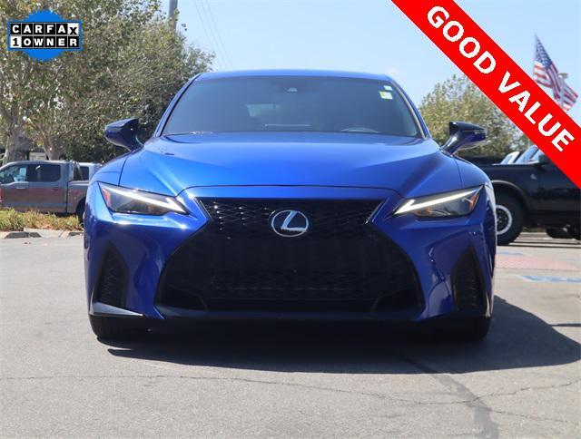 used 2023 Lexus IS 350 car, priced at $42,500