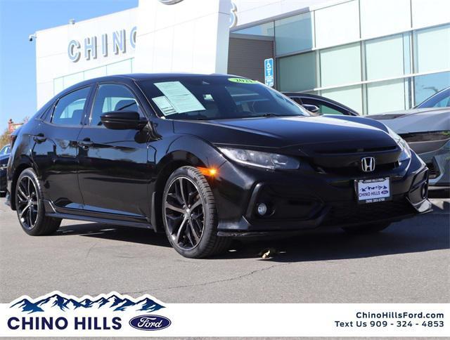 used 2021 Honda Civic car, priced at $16,000