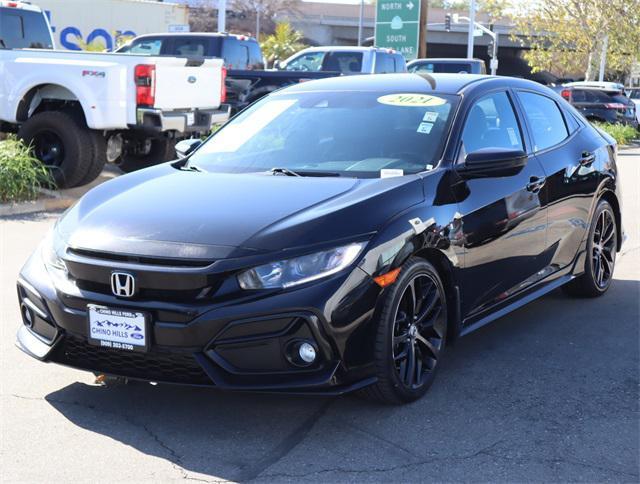 used 2021 Honda Civic car, priced at $16,000