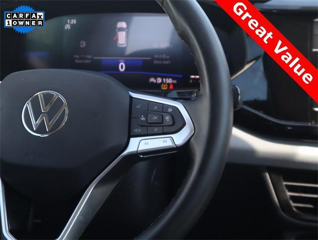 used 2022 Volkswagen Taos car, priced at $20,000