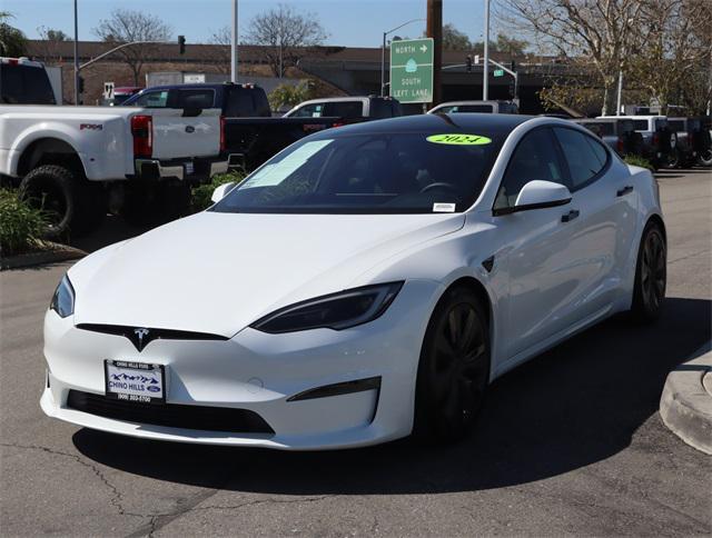 used 2024 Tesla Model S car, priced at $70,000