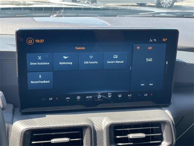 new 2025 Ford Mustang car, priced at $35,535