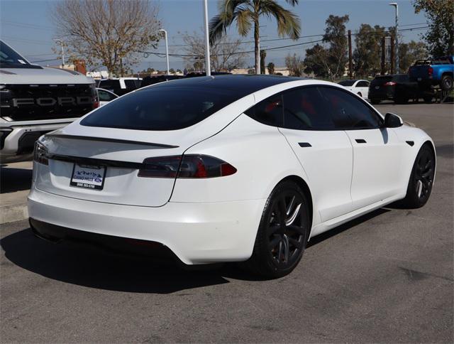 used 2021 Tesla Model S car, priced at $44,689