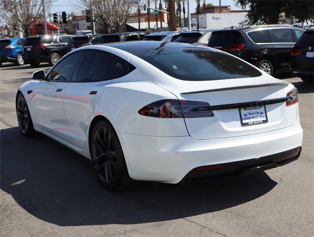 used 2021 Tesla Model S car, priced at $44,689