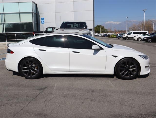 used 2021 Tesla Model S car, priced at $44,689