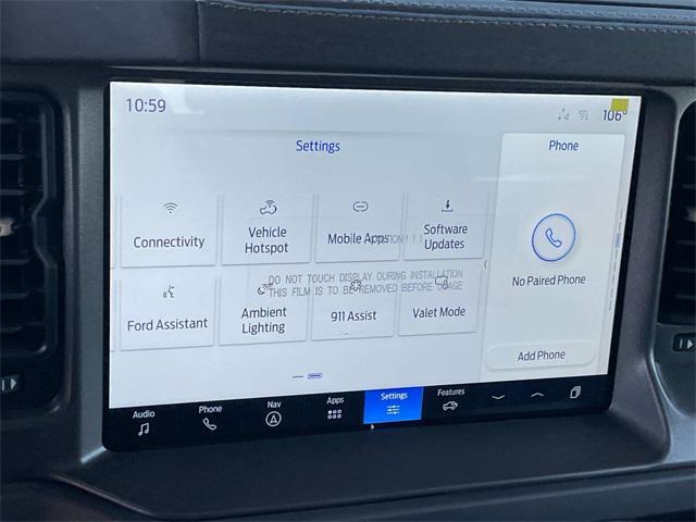 new 2025 Ford Bronco car, priced at $66,375