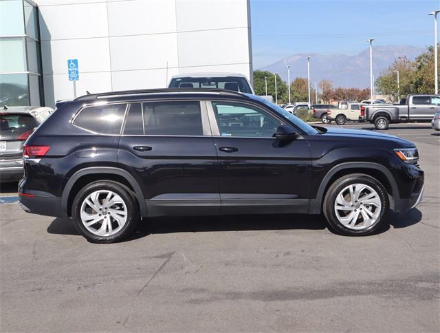 used 2021 Volkswagen Atlas car, priced at $24,448