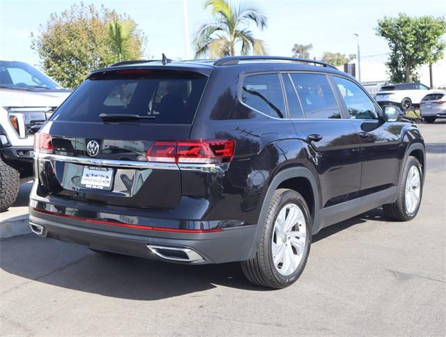 used 2021 Volkswagen Atlas car, priced at $24,448