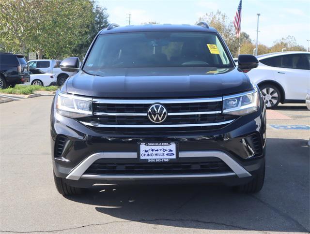 used 2021 Volkswagen Atlas car, priced at $24,448