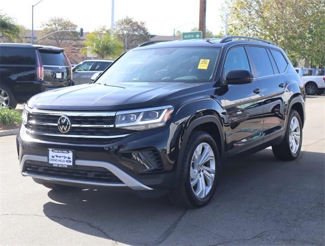 used 2021 Volkswagen Atlas car, priced at $24,448