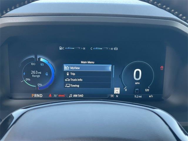 new 2025 Ford F-150 Lightning car, priced at $78,953