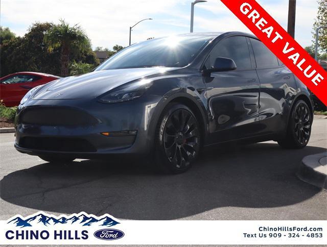 used 2021 Tesla Model Y car, priced at $28,527