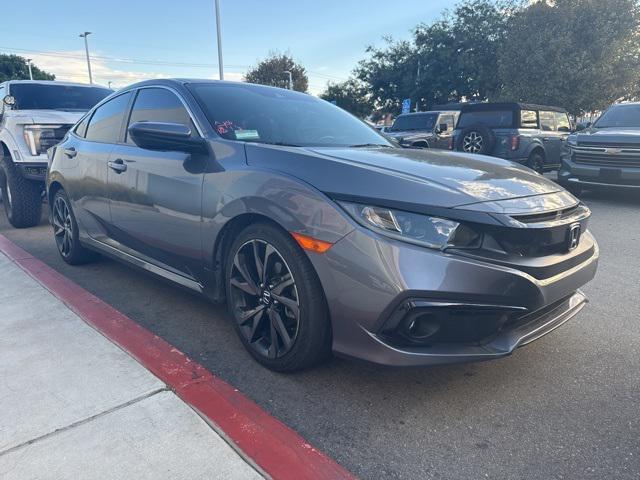 used 2020 Honda Civic car, priced at $19,800