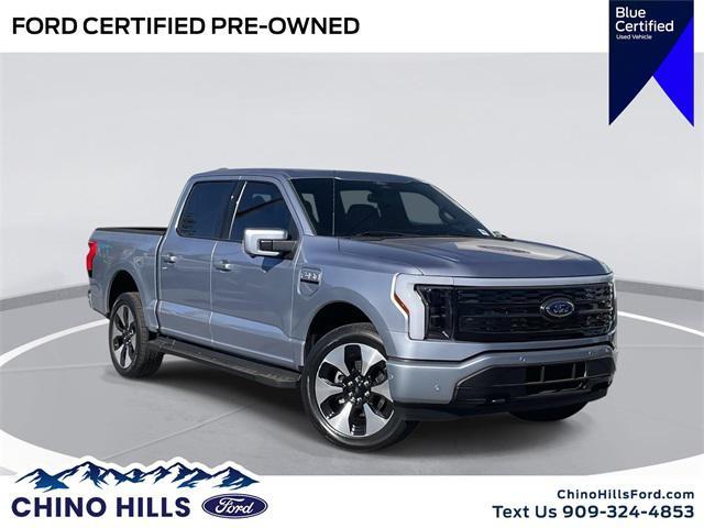 used 2022 Ford F-150 Lightning car, priced at $47,900