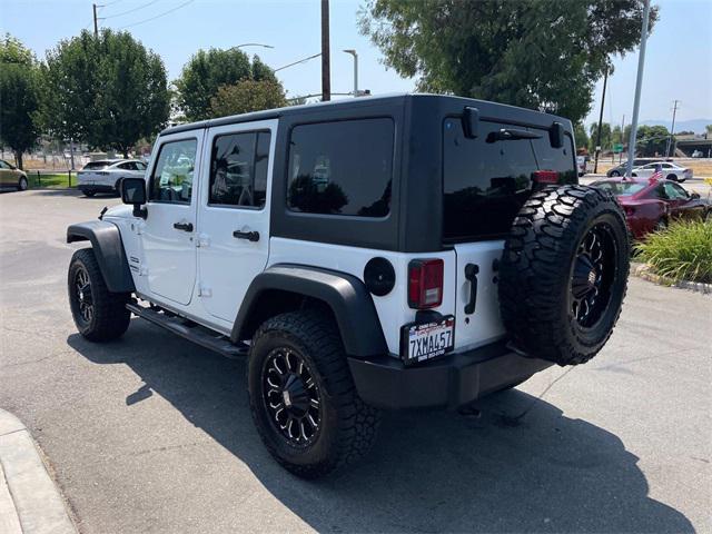 used 2015 Jeep Wrangler Unlimited car, priced at $15,000