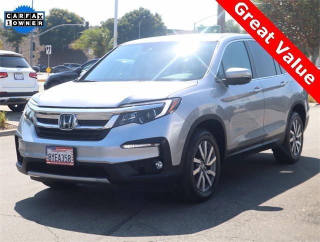 used 2022 Honda Pilot car, priced at $26,908