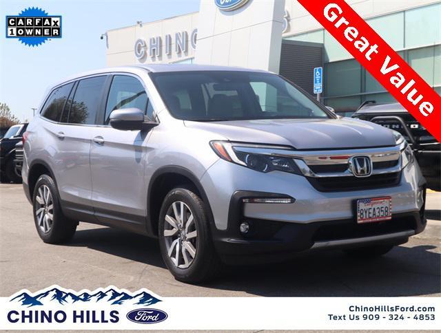 used 2022 Honda Pilot car, priced at $27,588