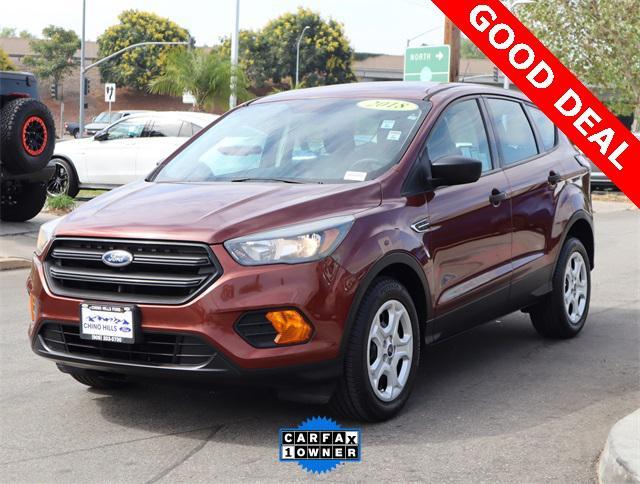 used 2018 Ford Escape car, priced at $13,300