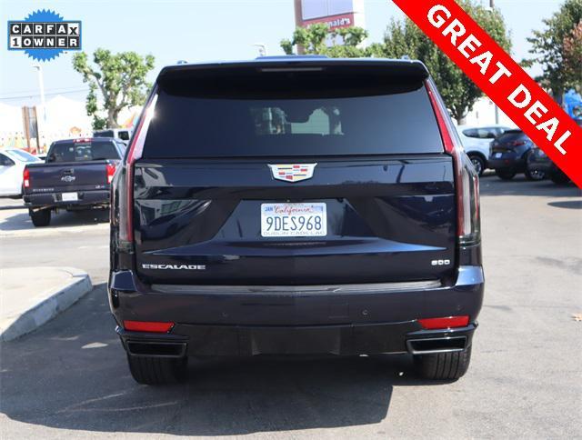 used 2023 Cadillac Escalade ESV car, priced at $80,016