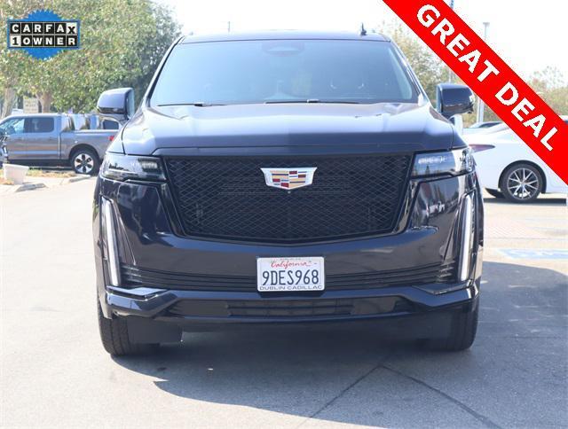 used 2023 Cadillac Escalade ESV car, priced at $80,016