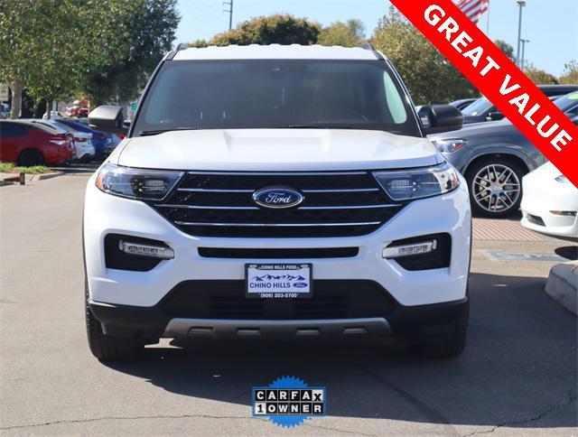 used 2021 Ford Explorer car, priced at $27,624