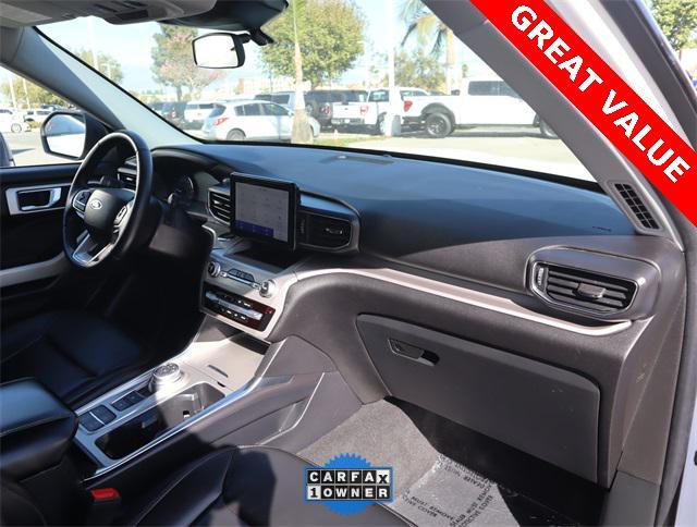 used 2021 Ford Explorer car, priced at $27,624