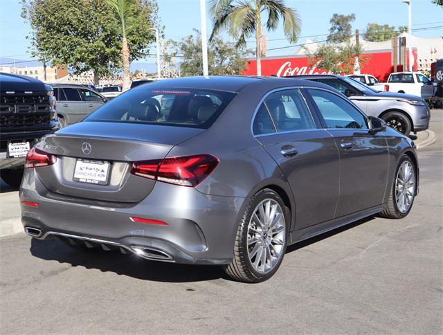 used 2021 Mercedes-Benz A-Class car, priced at $27,500