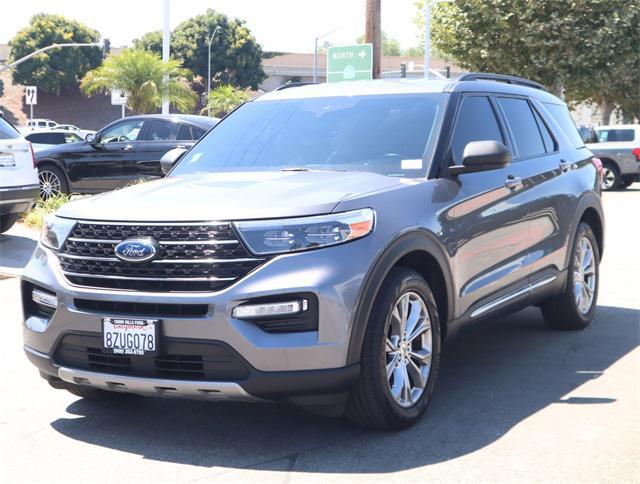 used 2022 Ford Explorer car, priced at $27,500