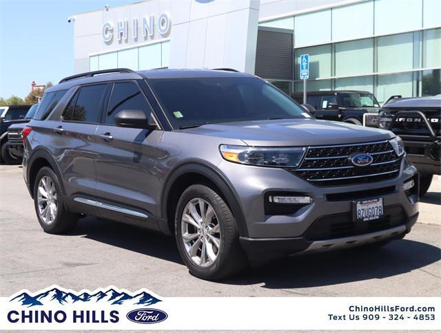 used 2022 Ford Explorer car, priced at $27,500