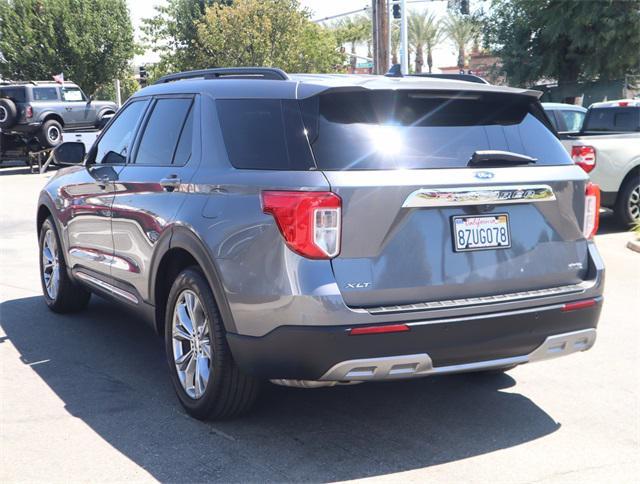 used 2022 Ford Explorer car, priced at $27,500