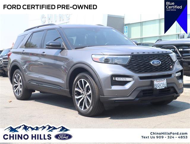 used 2021 Ford Explorer car, priced at $35,500