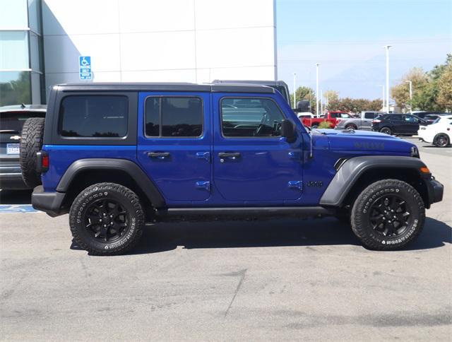 used 2020 Jeep Wrangler Unlimited car, priced at $32,762