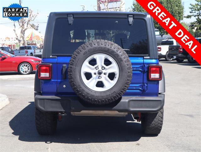 used 2020 Jeep Wrangler Unlimited car, priced at $27,287