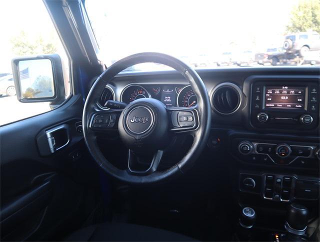 used 2020 Jeep Wrangler Unlimited car, priced at $32,762