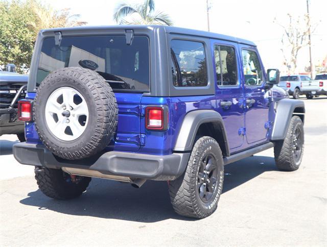 used 2020 Jeep Wrangler Unlimited car, priced at $32,762