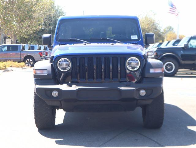 used 2020 Jeep Wrangler Unlimited car, priced at $32,762