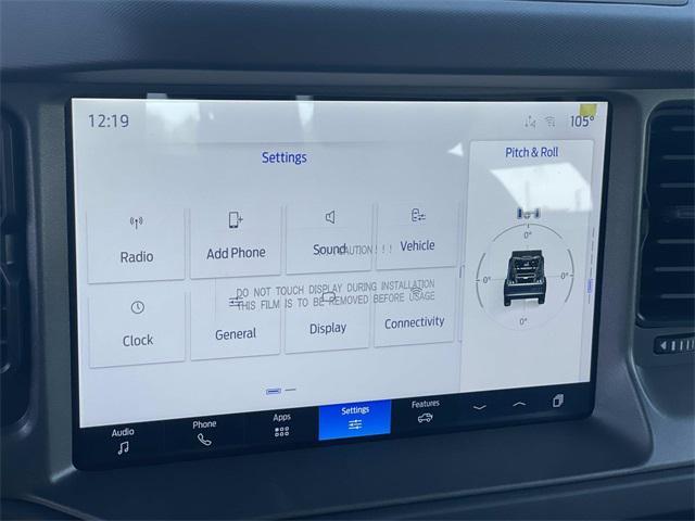 new 2025 Ford Bronco car, priced at $43,080